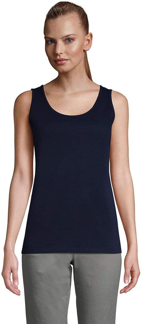 womens petite tank tops|landsend petite tops.